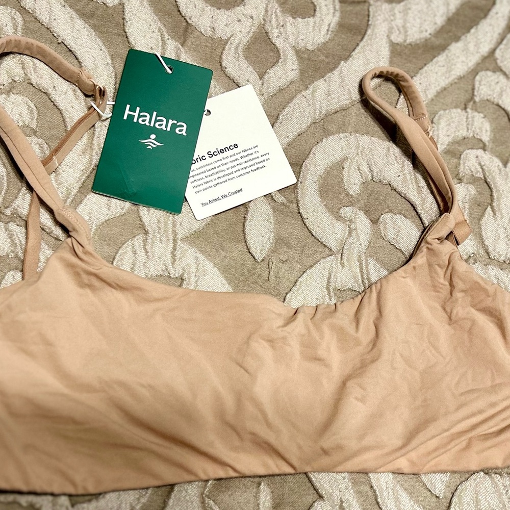 HALARA Tan Seamless Bra Intimates